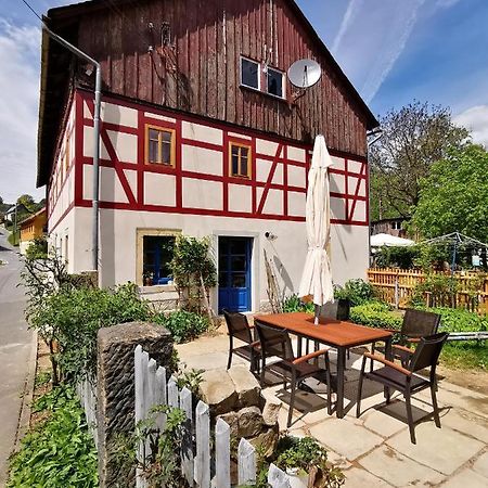 Urlaub im 200 Jahre alten Fachwerkhaus Lichtenhain  Exterior foto