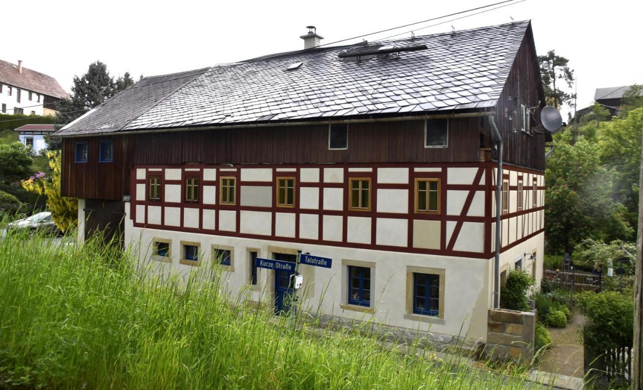 Urlaub im 200 Jahre alten Fachwerkhaus Lichtenhain  Exterior foto