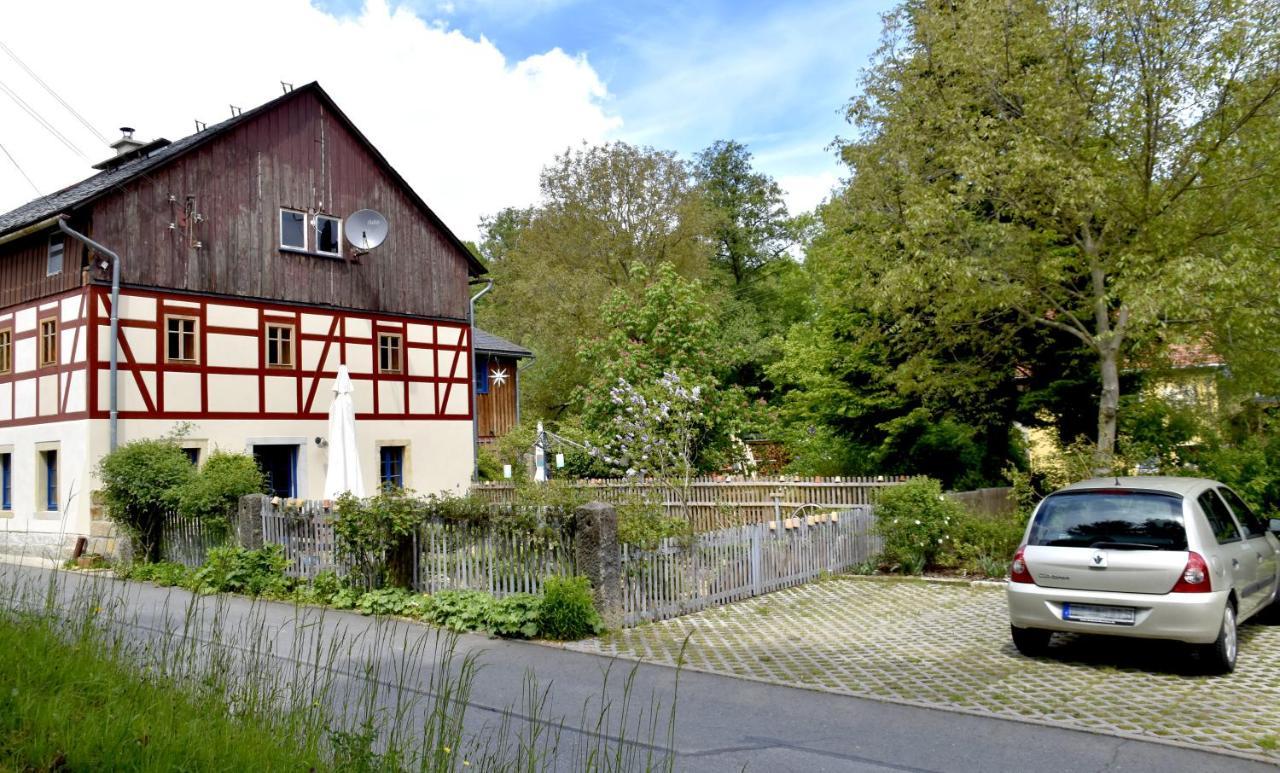 Urlaub im 200 Jahre alten Fachwerkhaus Lichtenhain  Exterior foto