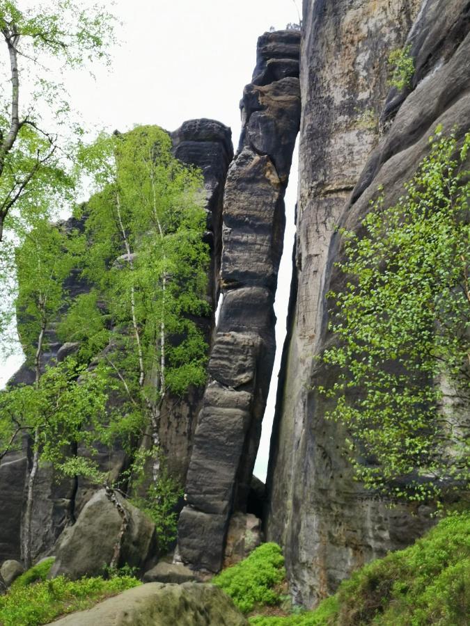 Urlaub im 200 Jahre alten Fachwerkhaus Lichtenhain  Exterior foto