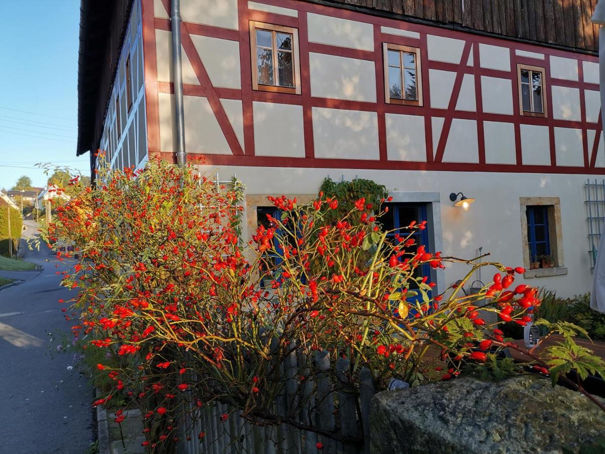 Urlaub im 200 Jahre alten Fachwerkhaus Lichtenhain  Exterior foto