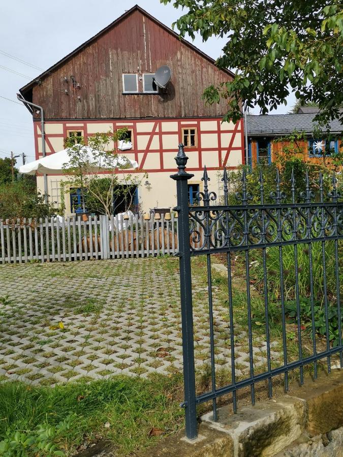 Urlaub im 200 Jahre alten Fachwerkhaus Lichtenhain  Exterior foto